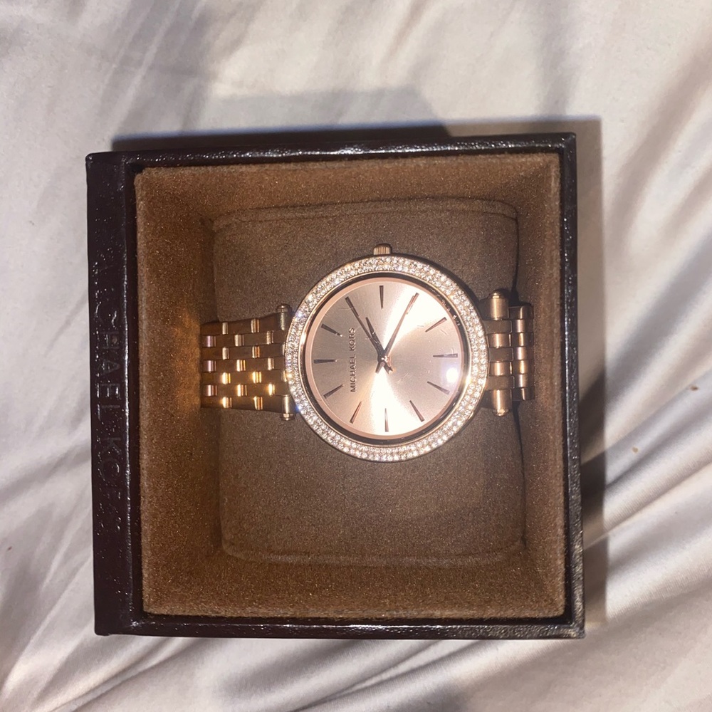 Micheal Kors Darci Watch with Glitz Accents